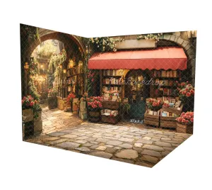 Kate Kate Valentine Floral Bookstore Archway Room Set