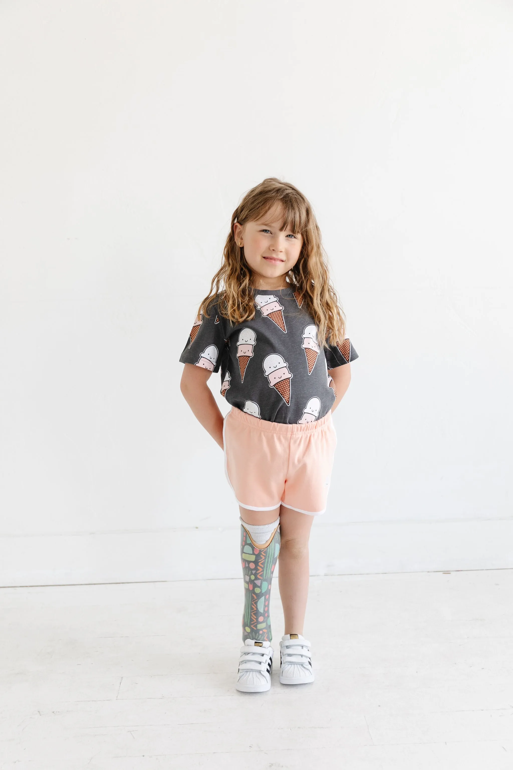 KAWAII ICE CREAM SPRINKLES BAMBOO DRAWSTRING SHORTS