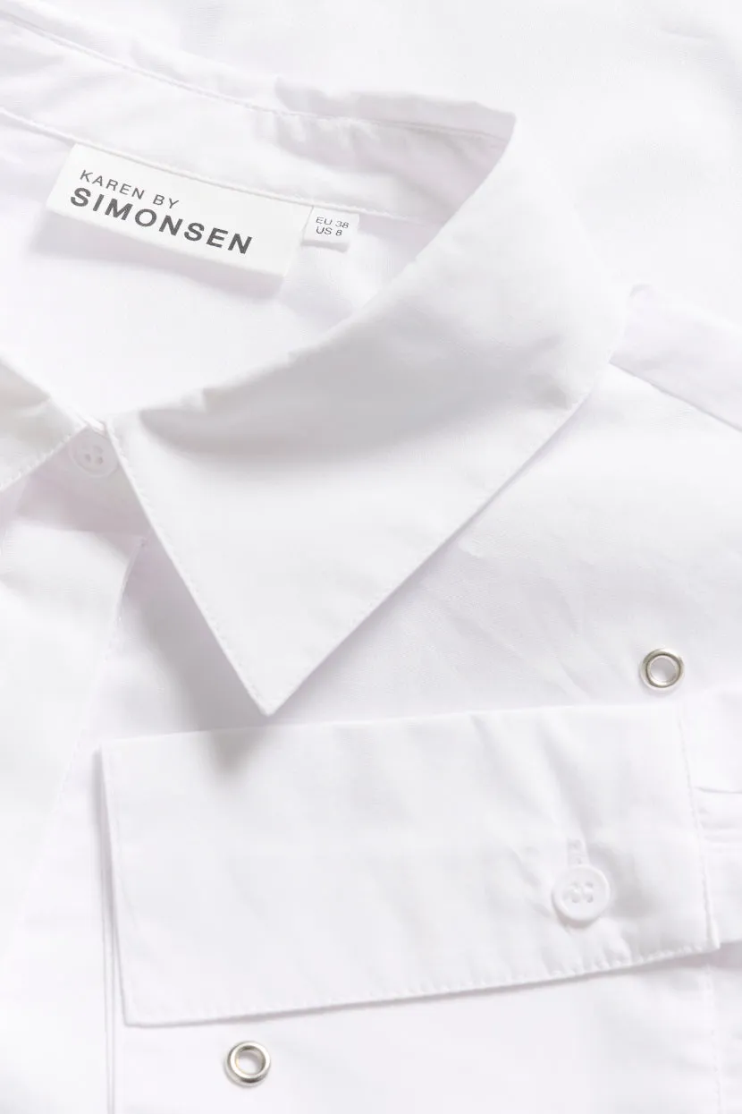 KBS Roysin Short Shirt | Bright White