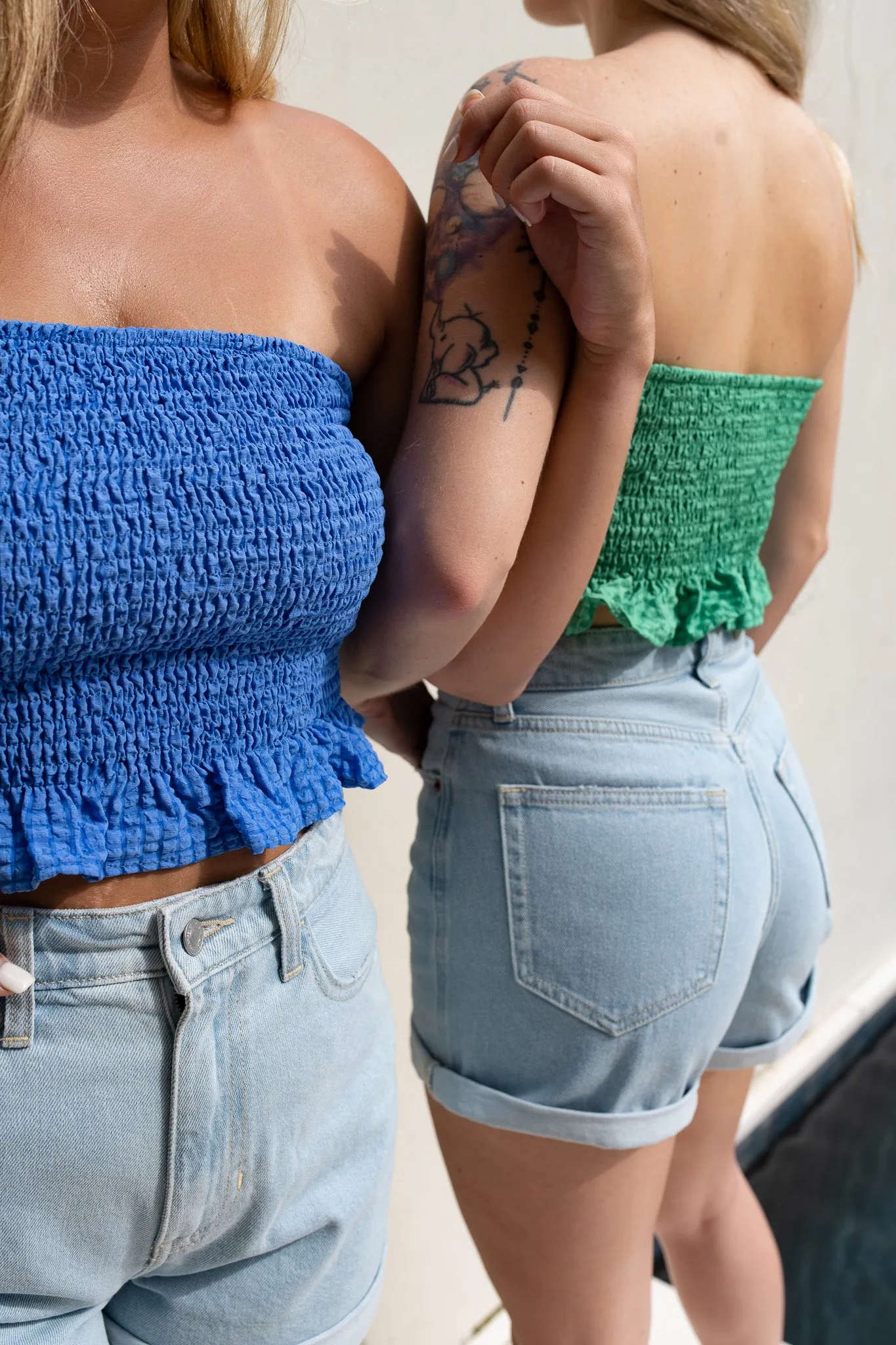 Keep It Simple Tube Top - Green