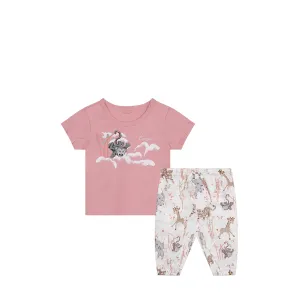 Kenzo Kids Infants Animal T-Shirt/Pants Set