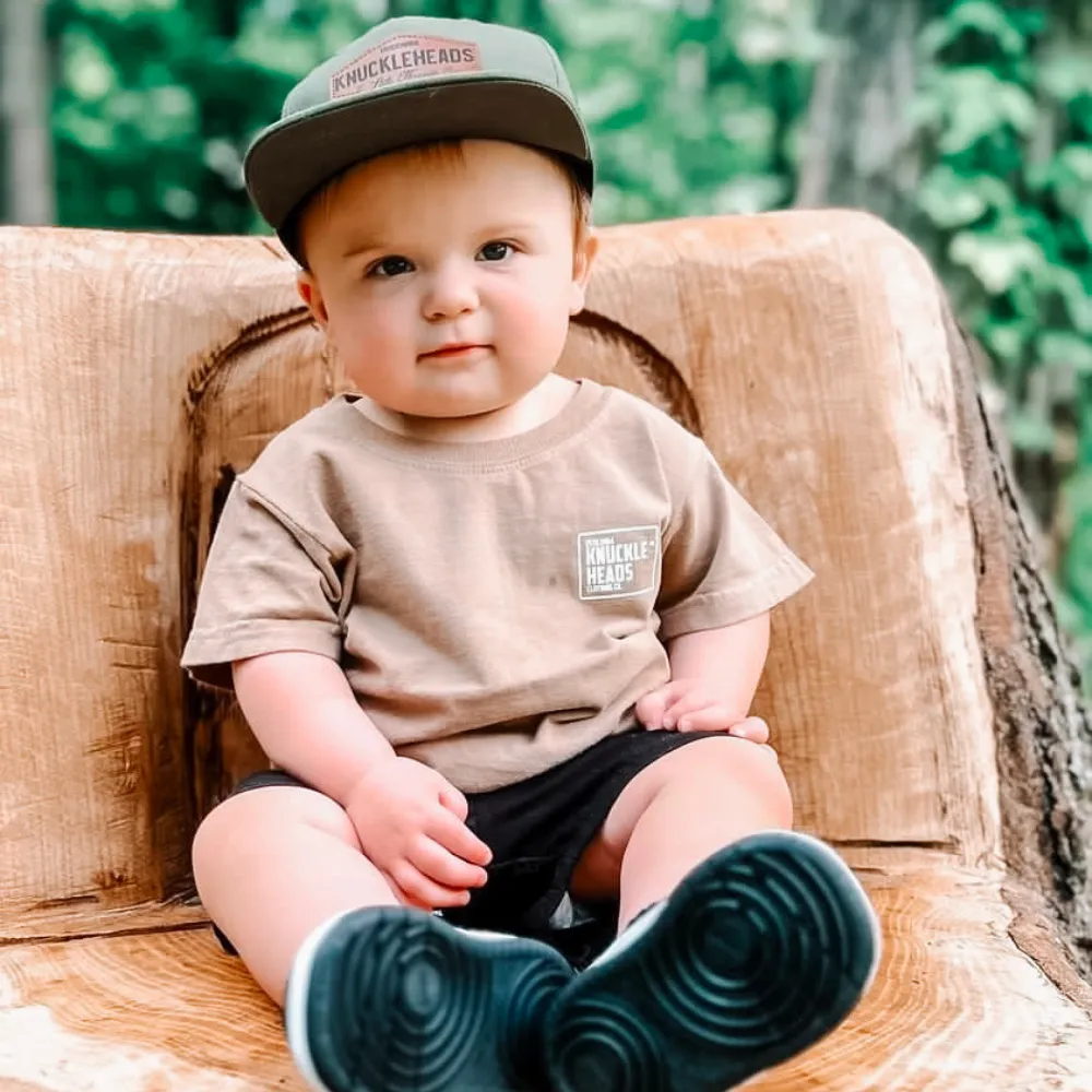 Kids graphic tees | All Good  Caramel Tshirt | Knuckleheads Clothing