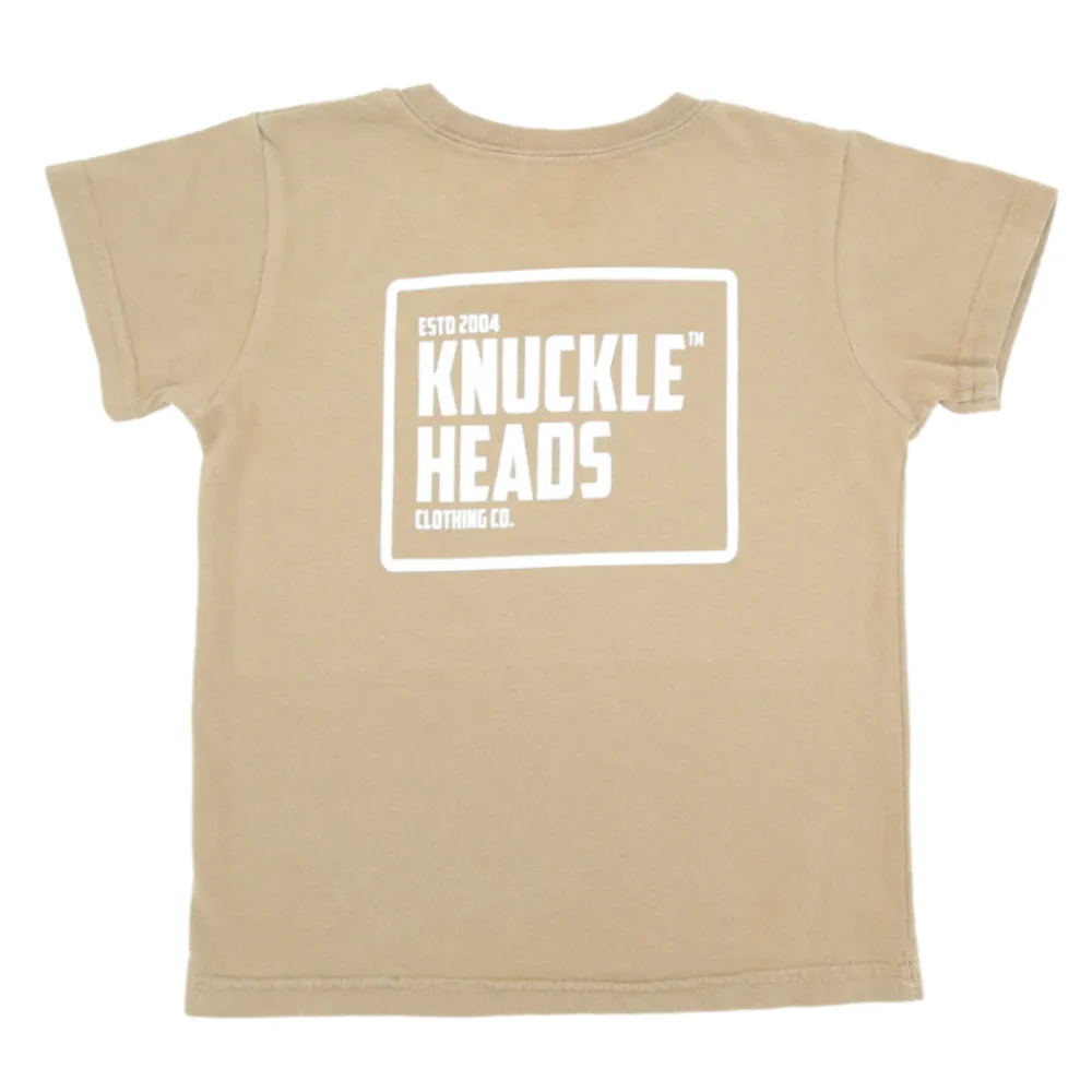 Kids graphic tees | All Good  Caramel Tshirt | Knuckleheads Clothing