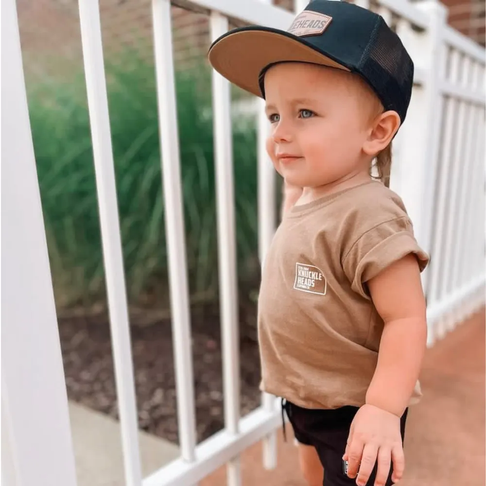 Kids graphic tees | All Good  Caramel Tshirt | Knuckleheads Clothing