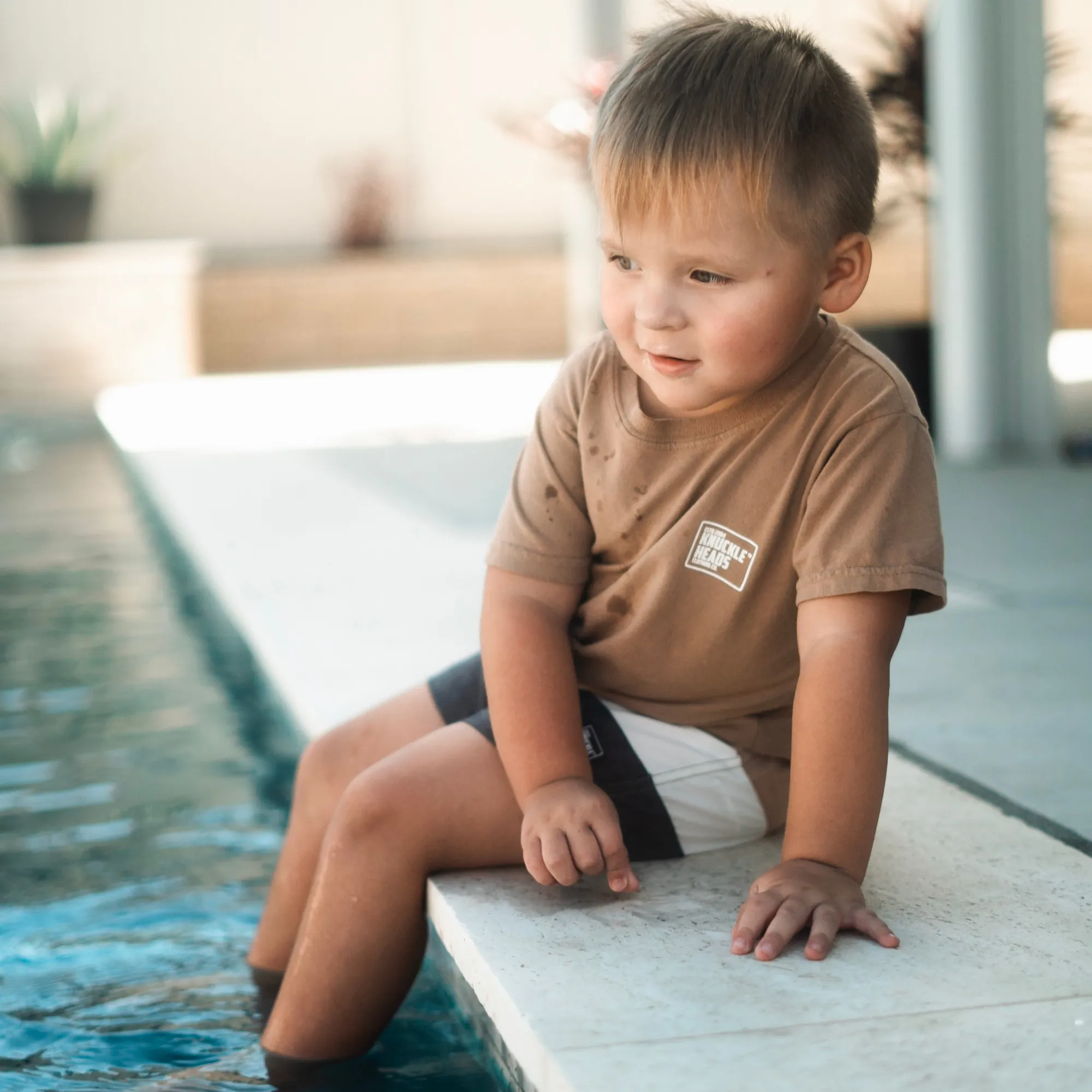 Kids graphic tees | All Good  Caramel Tshirt | Knuckleheads Clothing