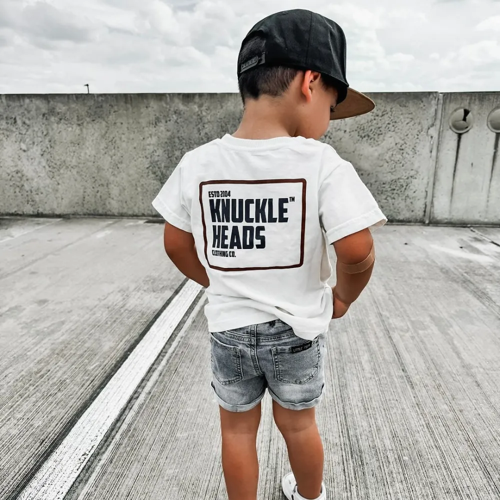Kids graphic tees | All Good  Off White Tshirt | Knuckleheads Clothing