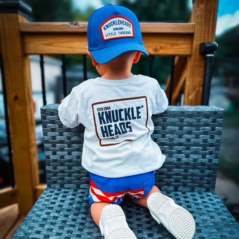 Kids graphic tees | All Good  Off White Tshirt | Knuckleheads Clothing