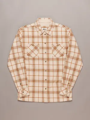 LANDING CHECK JACKET - SAND/RUST