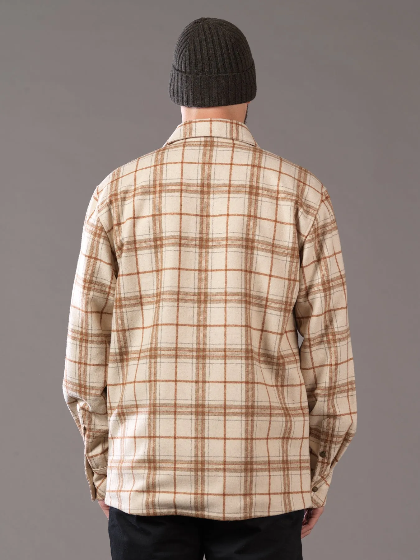 LANDING CHECK JACKET - SAND/RUST