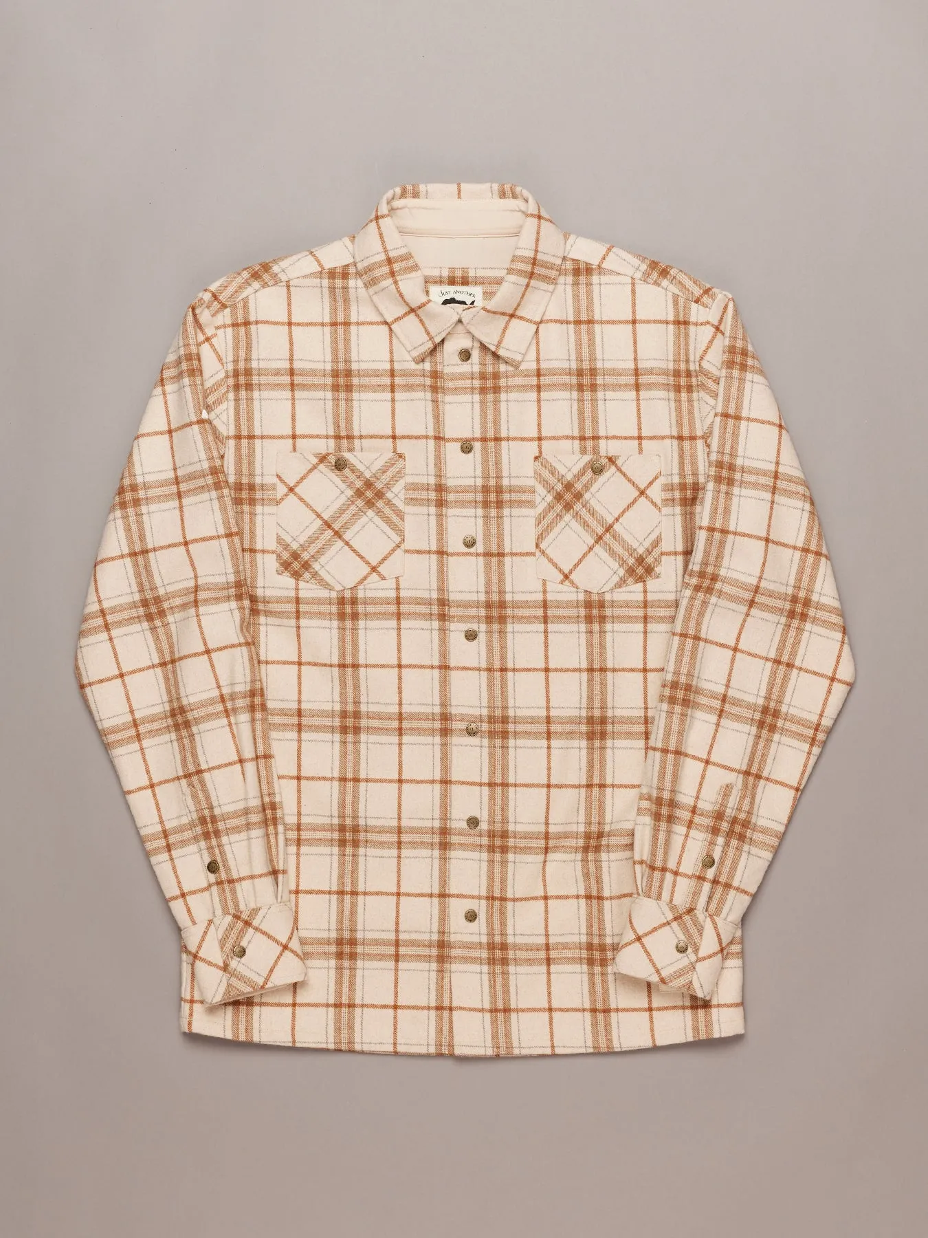 LANDING CHECK JACKET - SAND/RUST