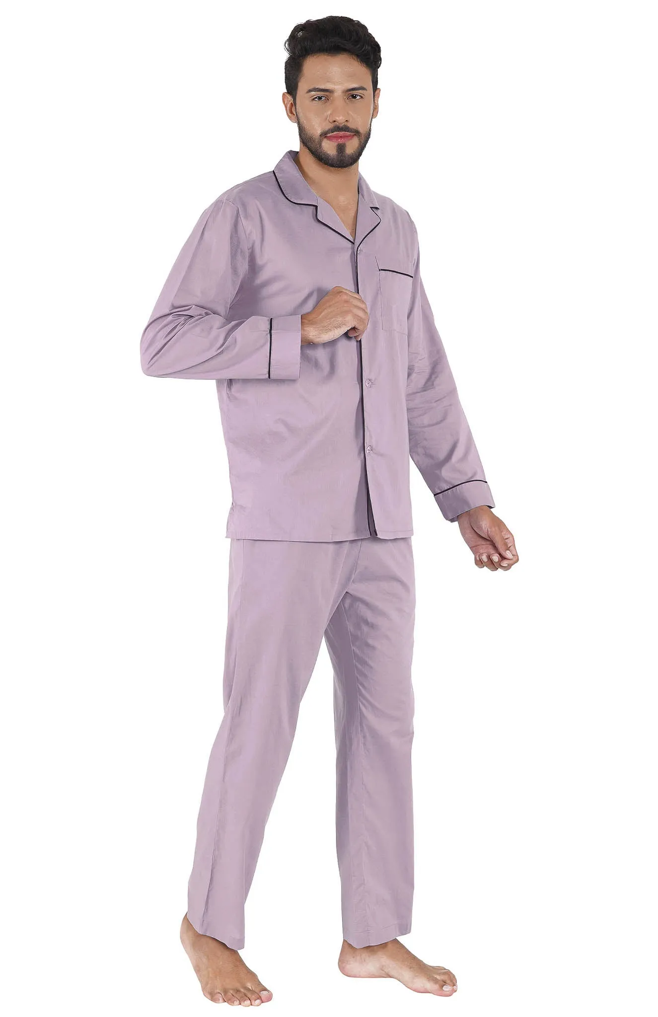 Lavender Rush | Lounge Wear Set | 100% Cotton
