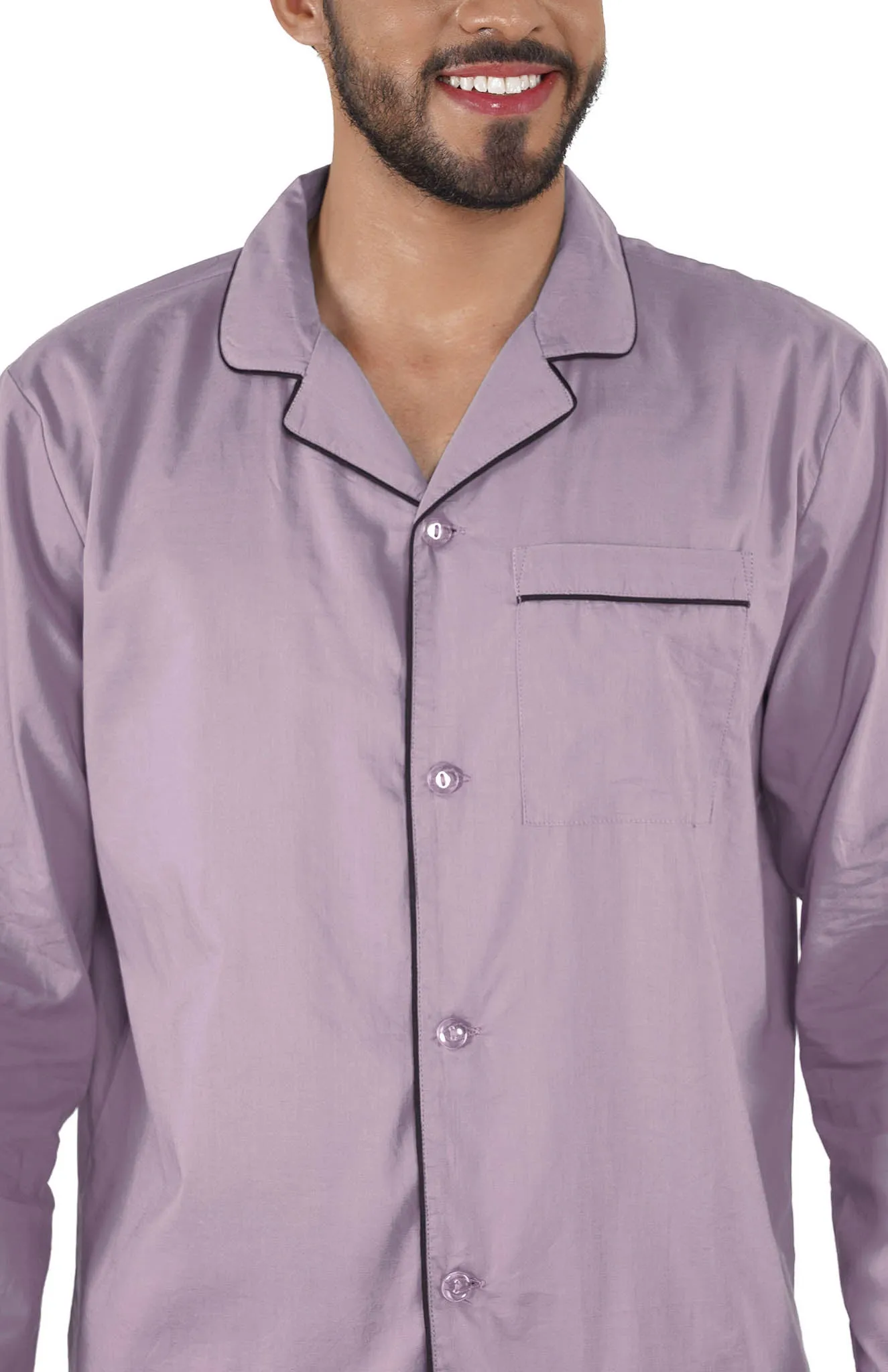 Lavender Rush | Lounge Wear Set | 100% Cotton