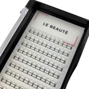 Le Beaute Short Stem Volume Lash D-Curl 12mm 0.07 5D