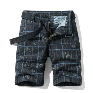 Ledger Print Shorts