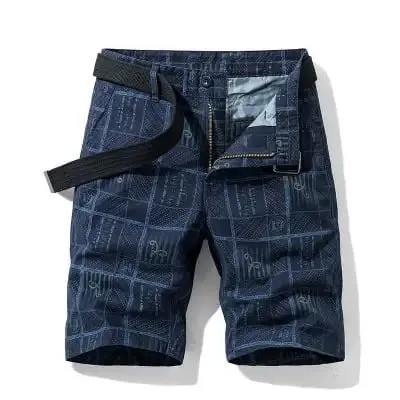Ledger Print Shorts