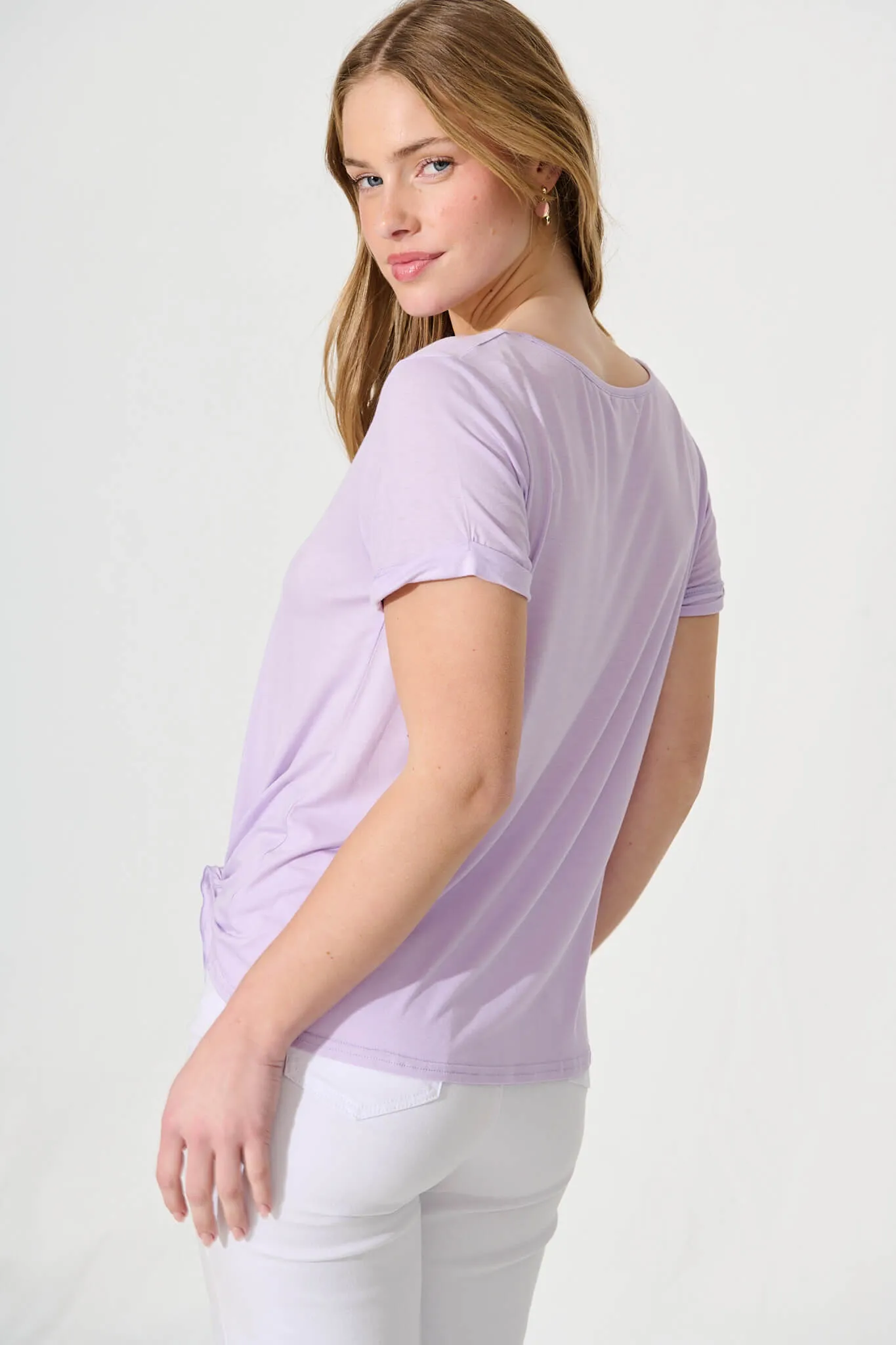 Lilac Tee by Feyteh