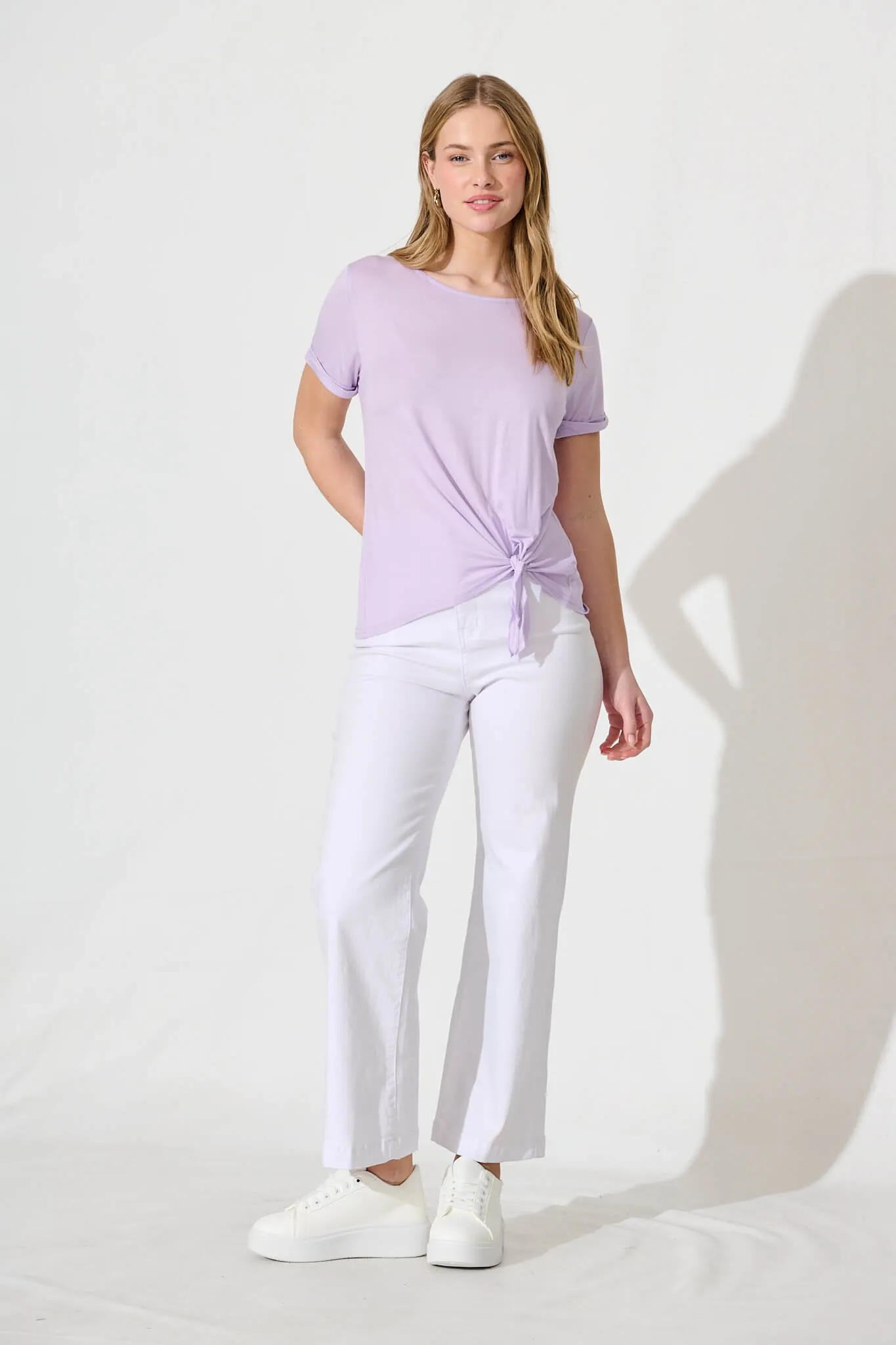 Lilac Tee by Feyteh