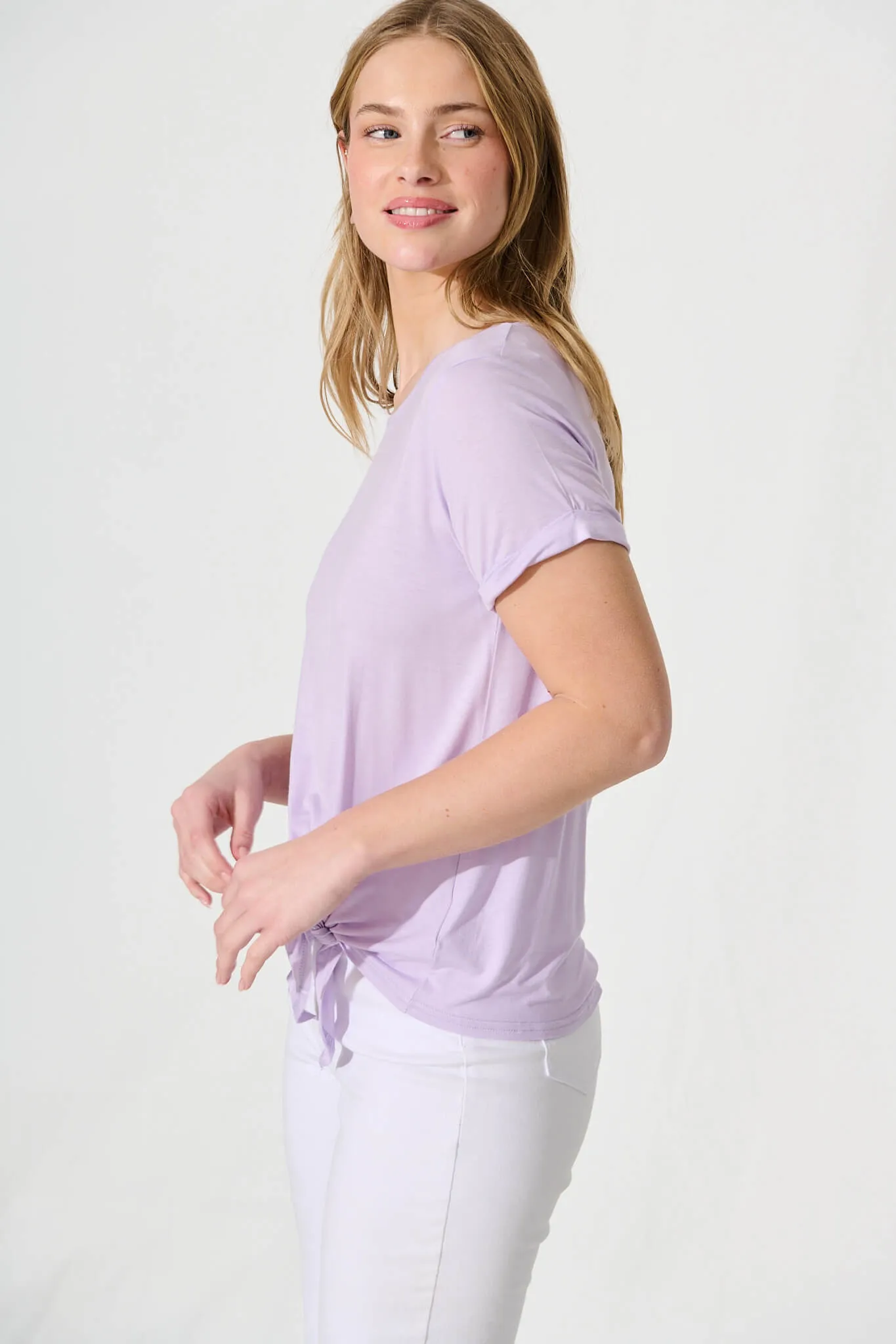 Lilac Tee by Feyteh