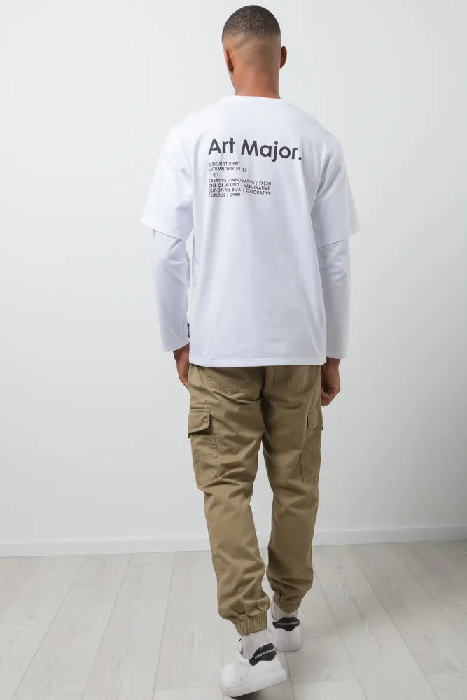 Long Sleeve T-Shirt Cream