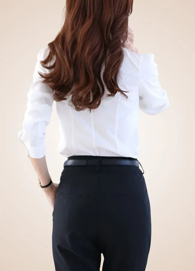 Long Sleeve Victorian Ruffled Shirt