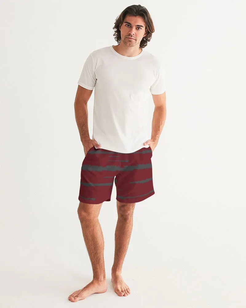 Love Red Masculine Swim Trunk