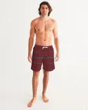Love Red Masculine Swim Trunk