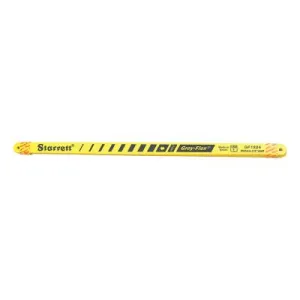 L.S. Starrett GF1224 12"X1/2"X.025" 24T HAND HACKSAW BLADE, 40016
