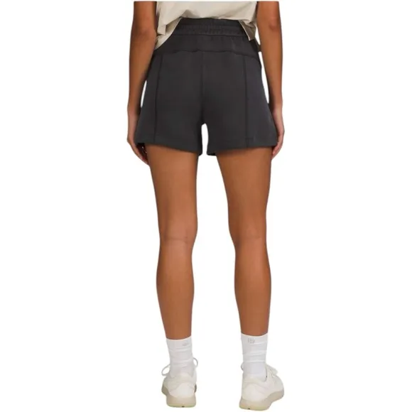 Lululemon Athletica Black Hi Rise Softstream Shorts LIKE NEW Size 4