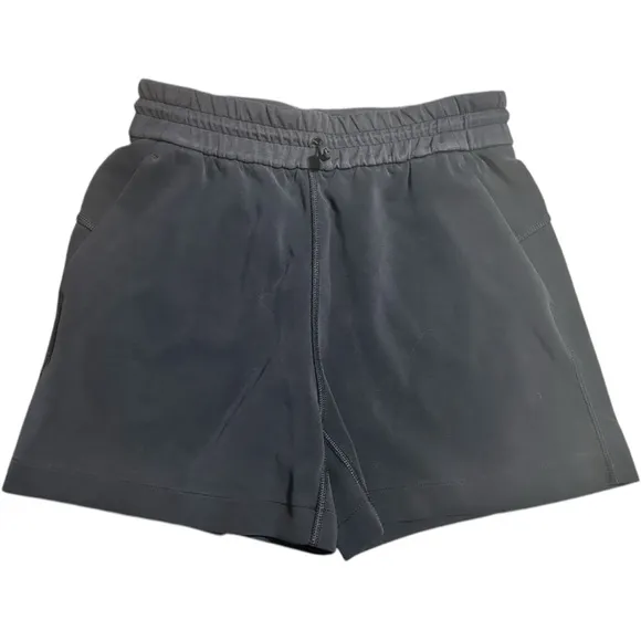 Lululemon Athletica Black Hi Rise Softstream Shorts LIKE NEW Size 4