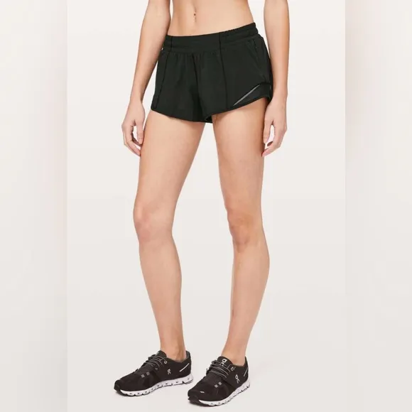 Lululemon Hotty Hot Short II *2.5&quot; Black