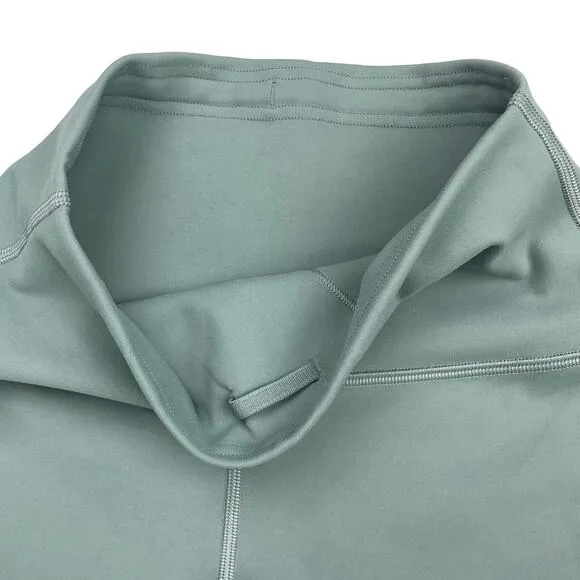 LULULEMON Wunder Train Contour Fit High-Rise Short 8&quot; Sz 4 Misty Glade