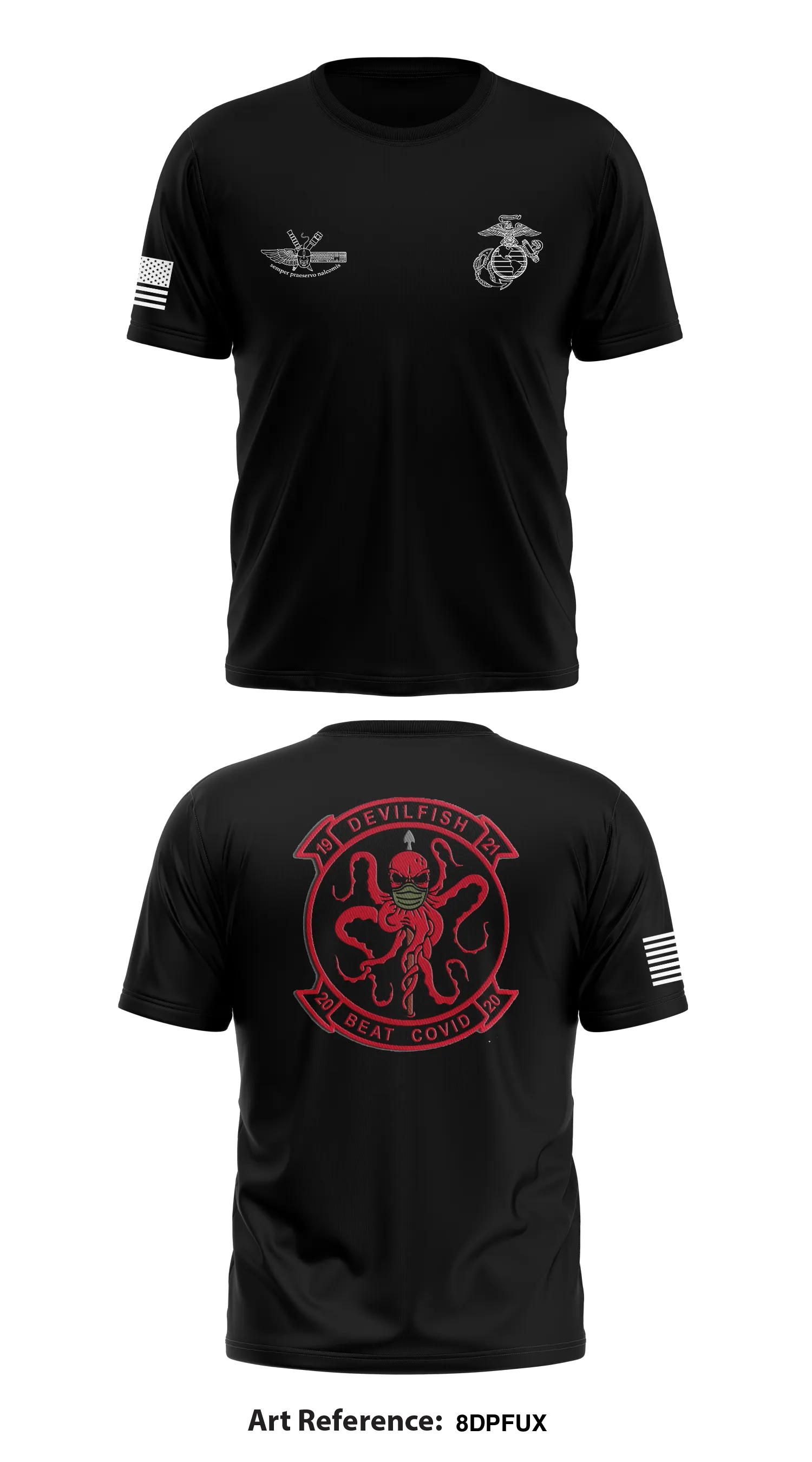 MALS-11 Store 1 Core Men's SS Performance Tee - 8dpFUX