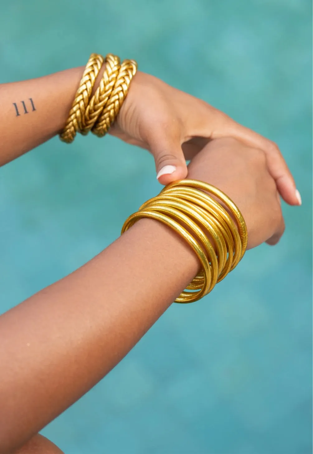 Mantra Braided Bracelet