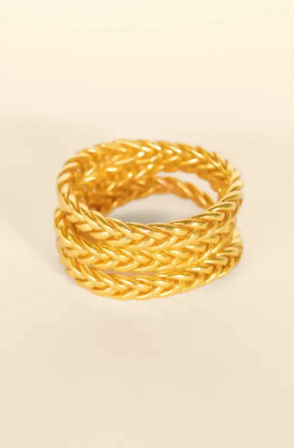 Mantra Braided Bracelet