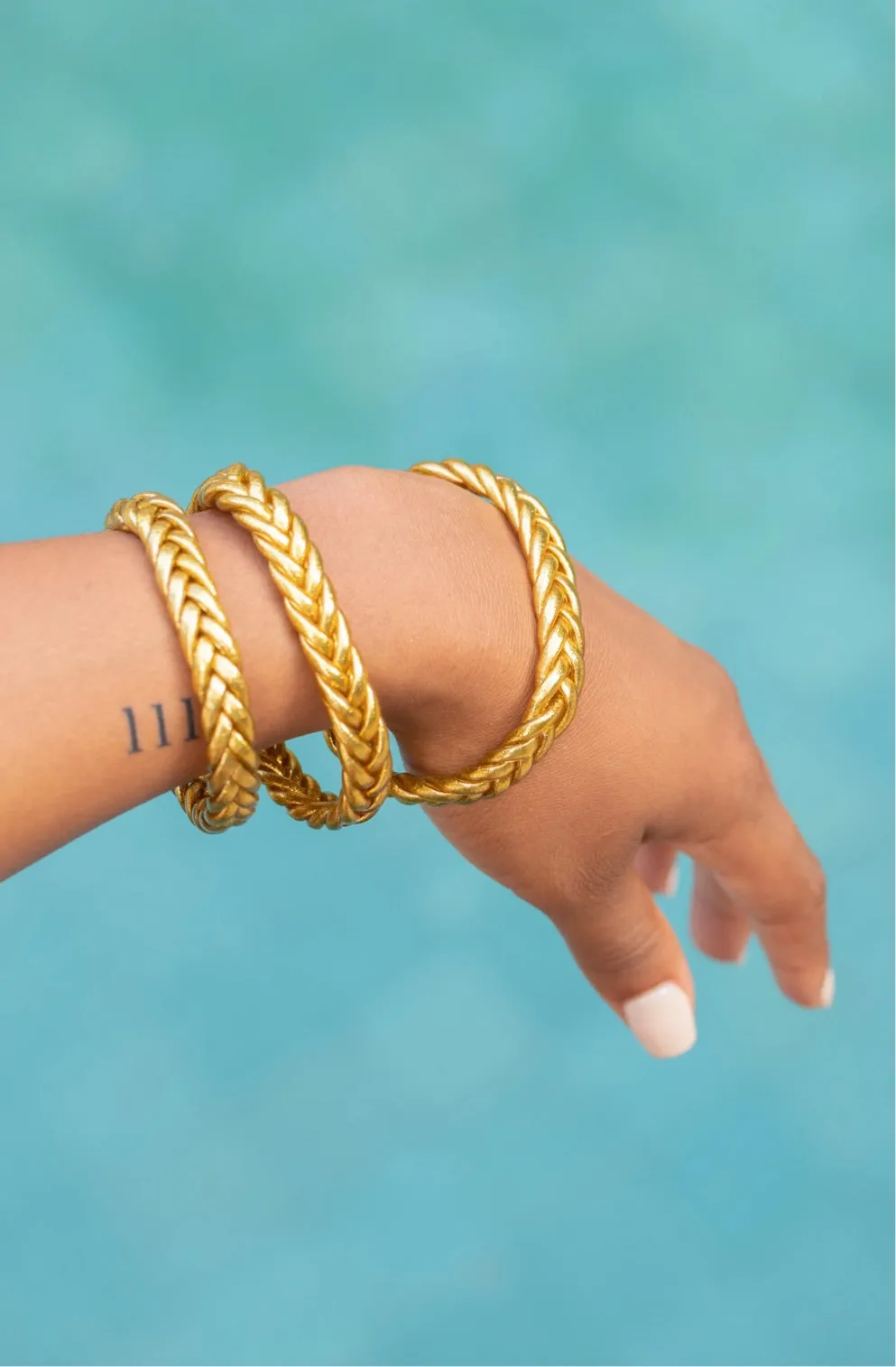 Mantra Braided Bracelet
