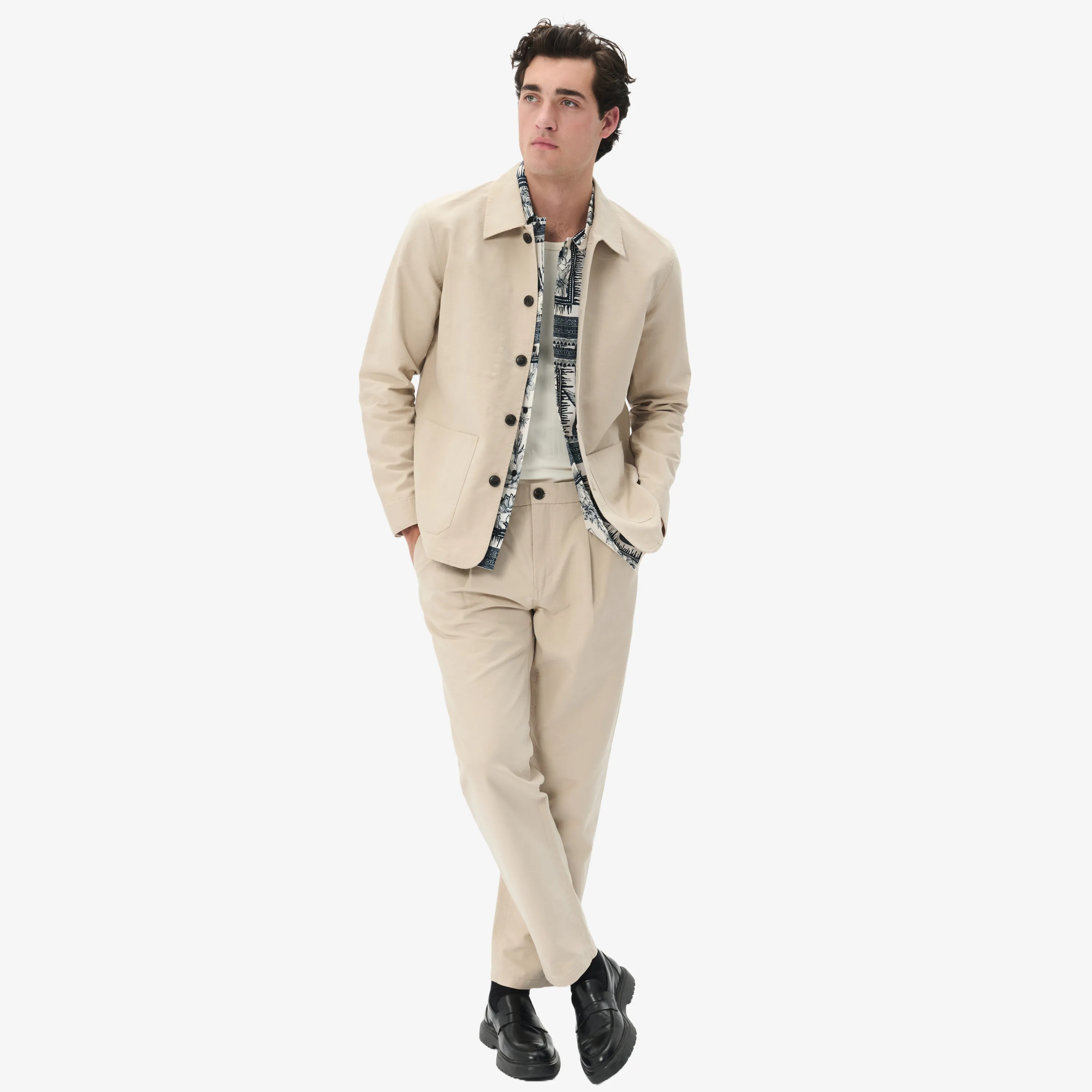 Matinique MAshay Heritage Overshirt - Plaza Taupe