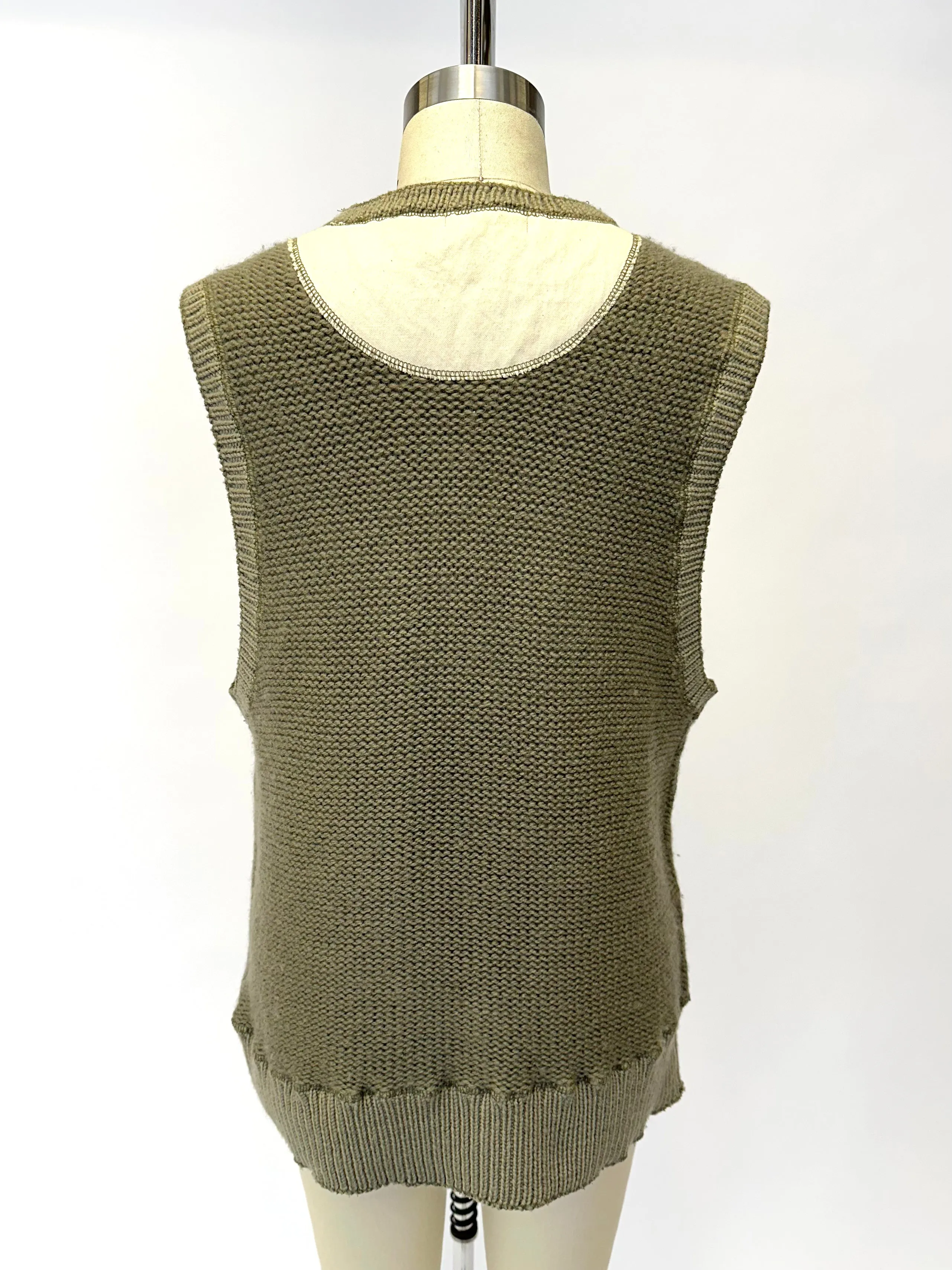 Matsuda Wool Knit Gilet