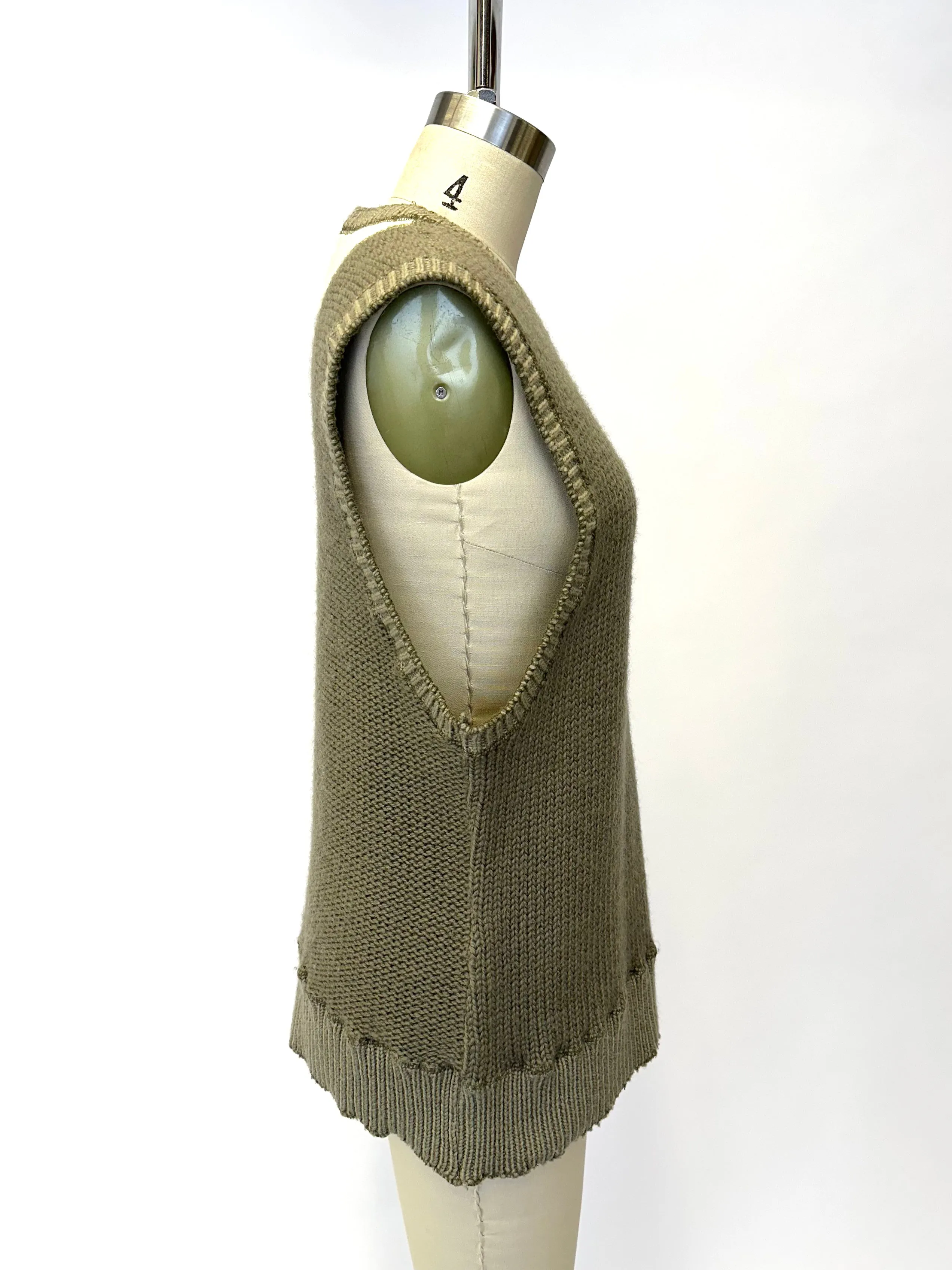 Matsuda Wool Knit Gilet