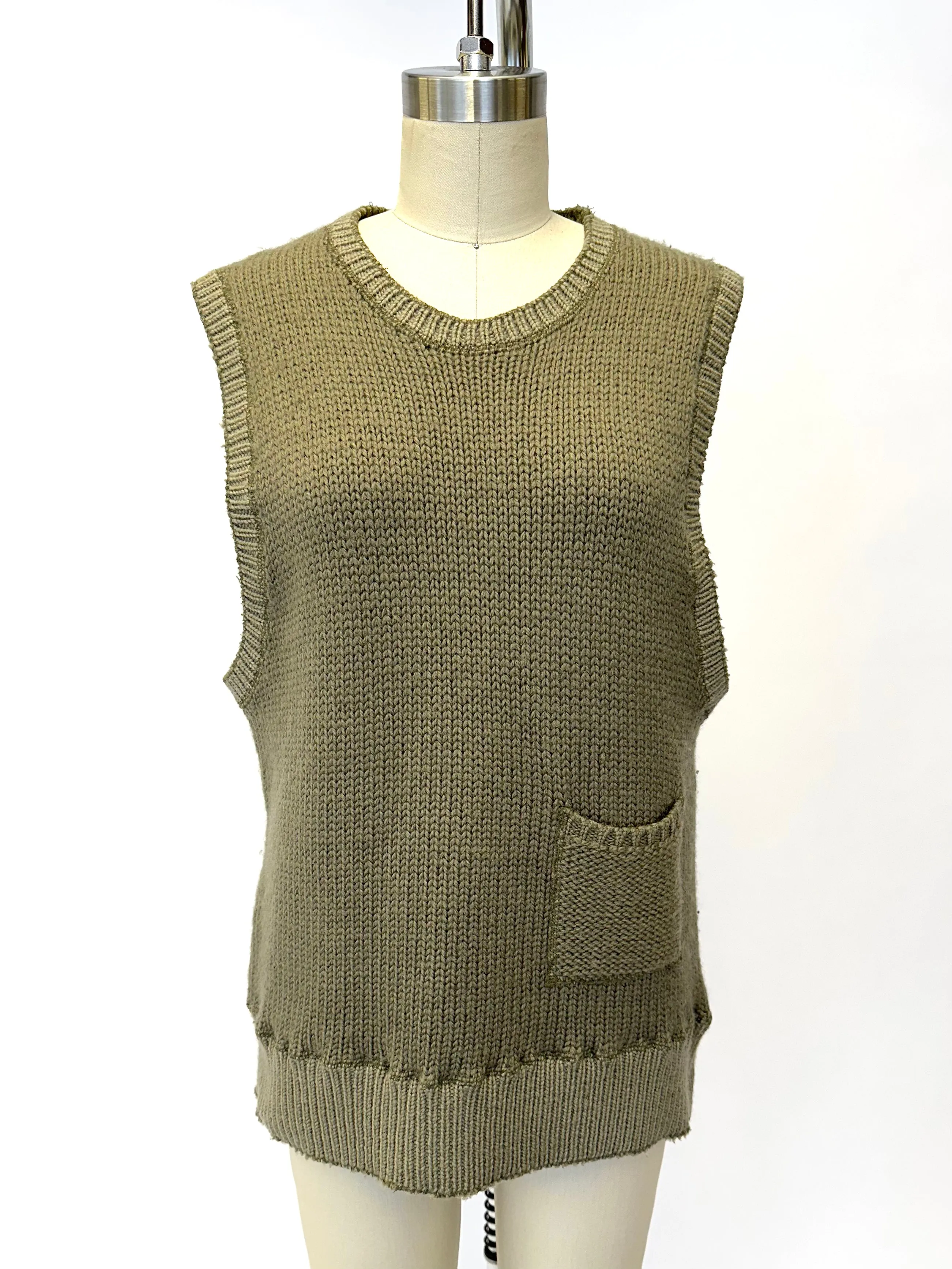 Matsuda Wool Knit Gilet