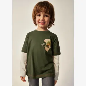 Mayoral Boys Double Layered T-Shirt 4022
