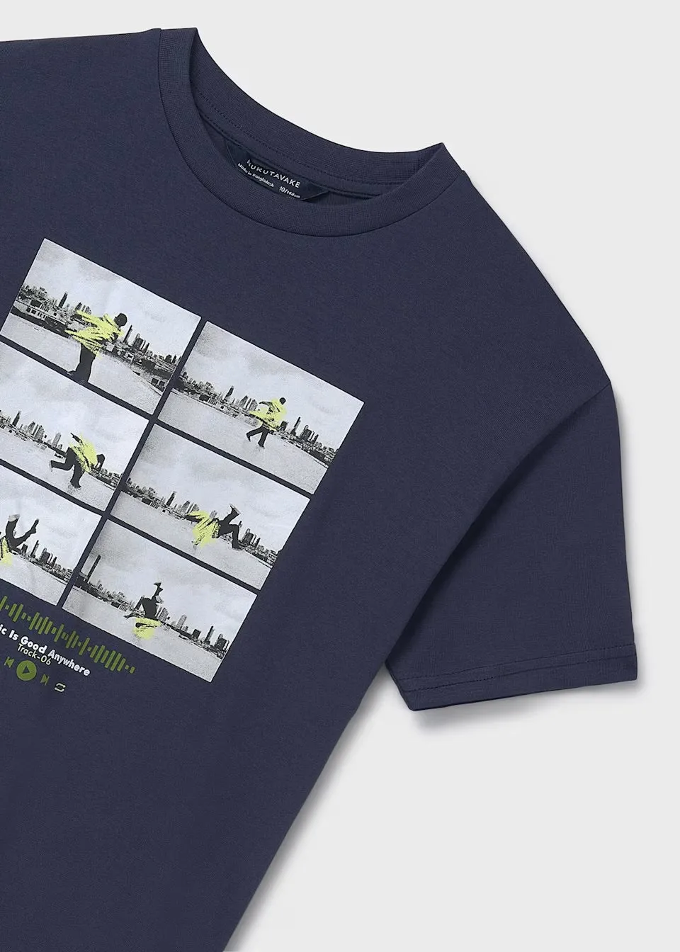 Mayoral Older Boys T-Shirt 6017 Navy