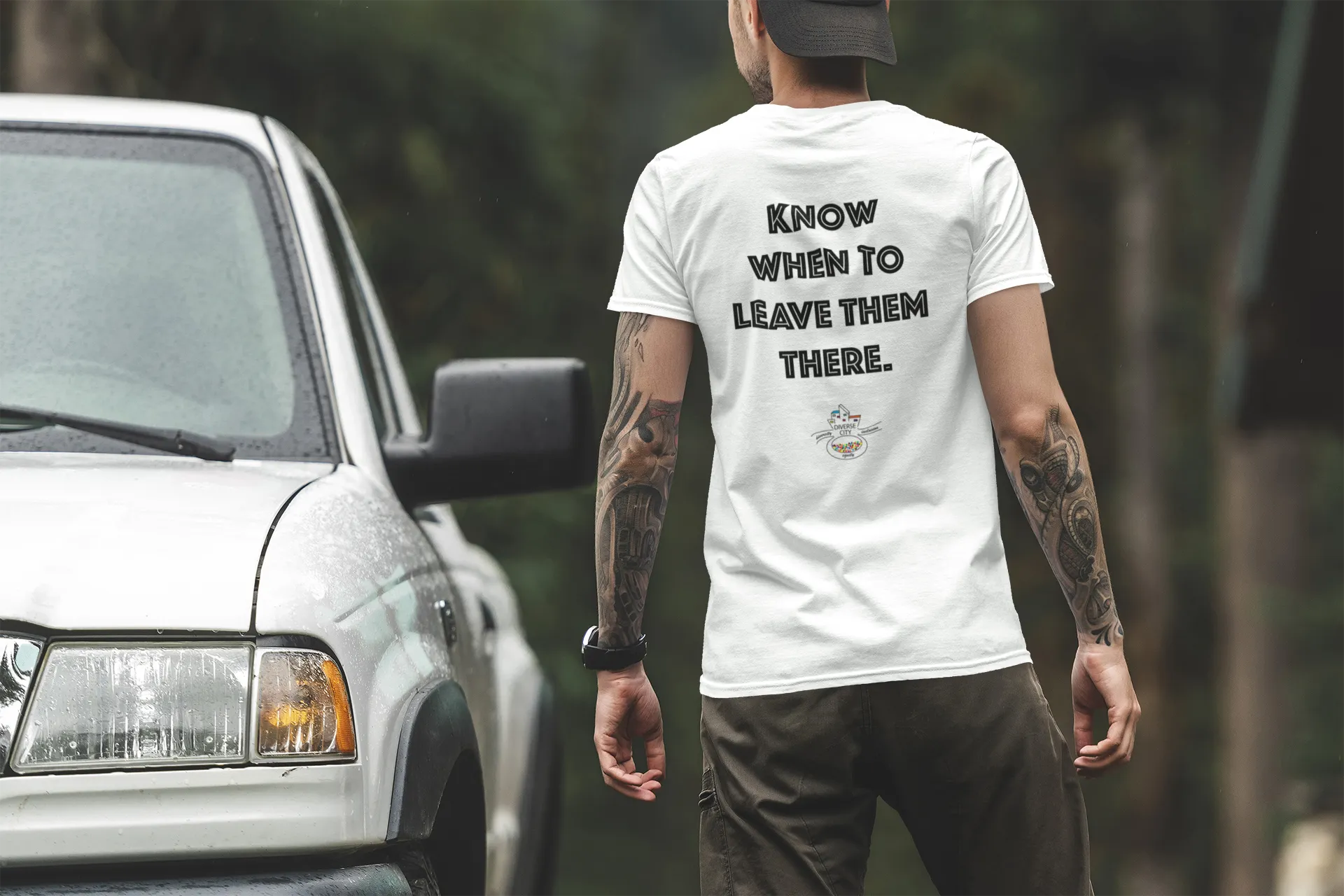 Meet People Where They Are...Short-Sleeve Gender Neutral T-Shirt