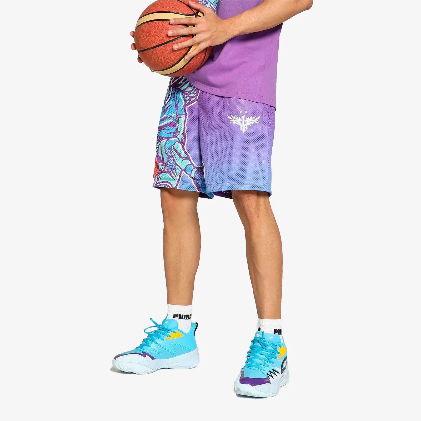 Melo Charlotte Shorts - Purple Glimmer