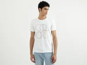 Men Printed Round Neck T-Shirt