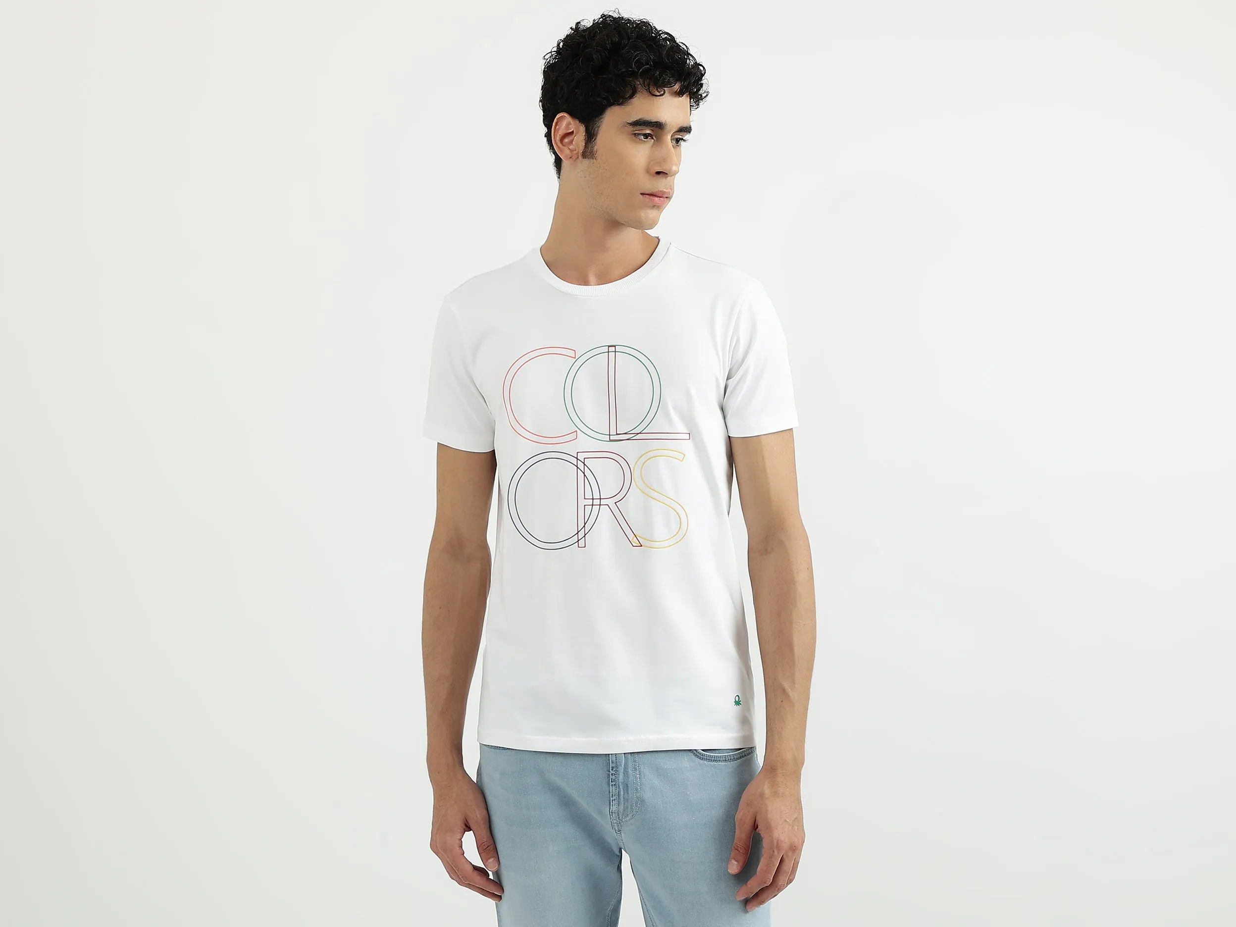 Men Printed Round Neck T-Shirt