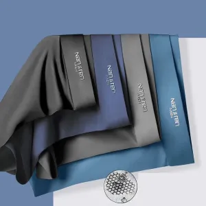 Men's Ice Silk Boxer Shorts Set