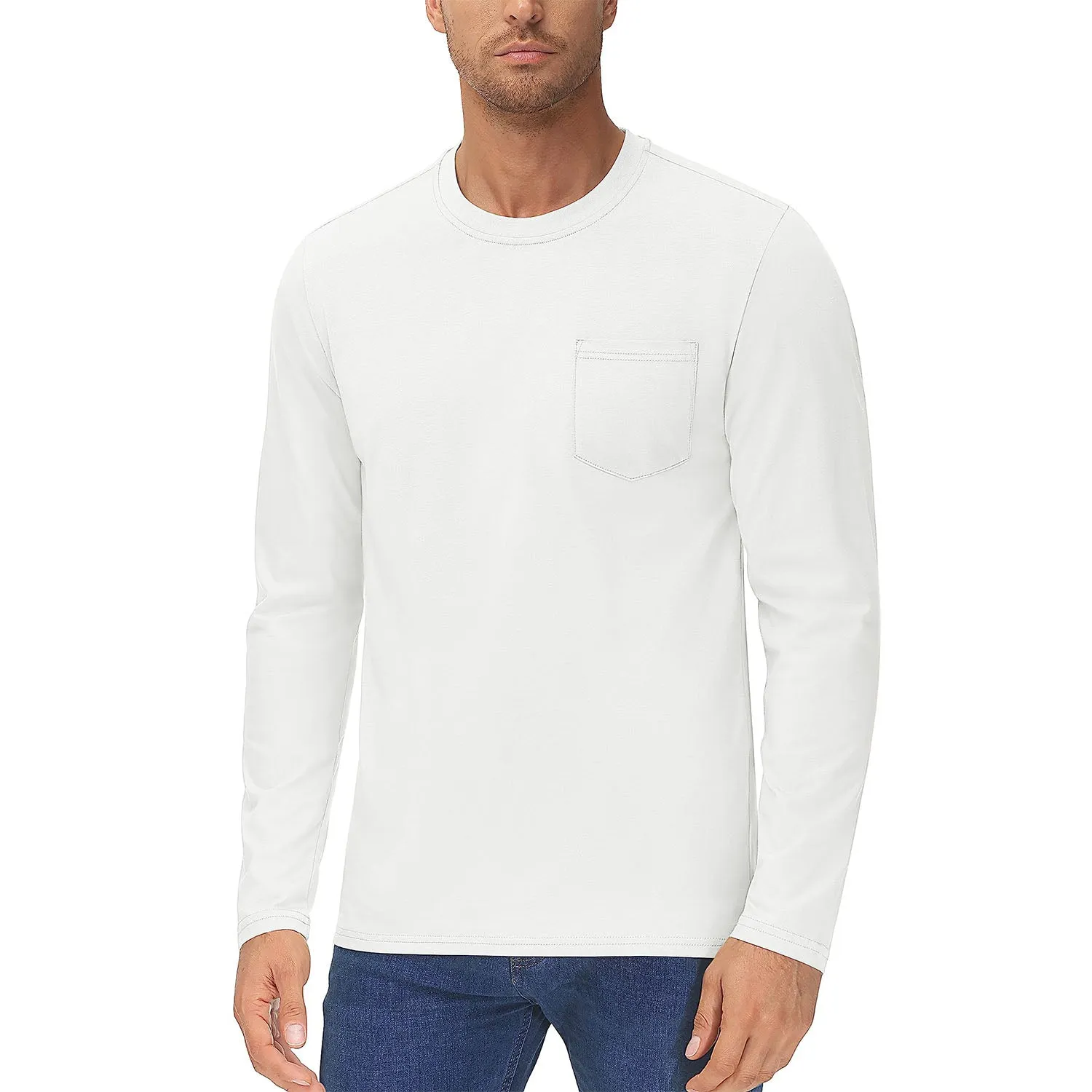 Men's Long Sleeve Pocket T-Shirt