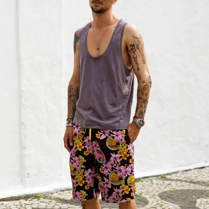Men'S Street Fashion Casual Cotton Vest
