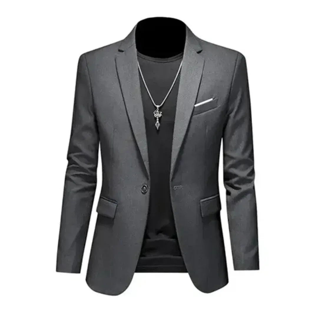 Men's Stylish Classic Formal Blazer Coat | Long Sleeve