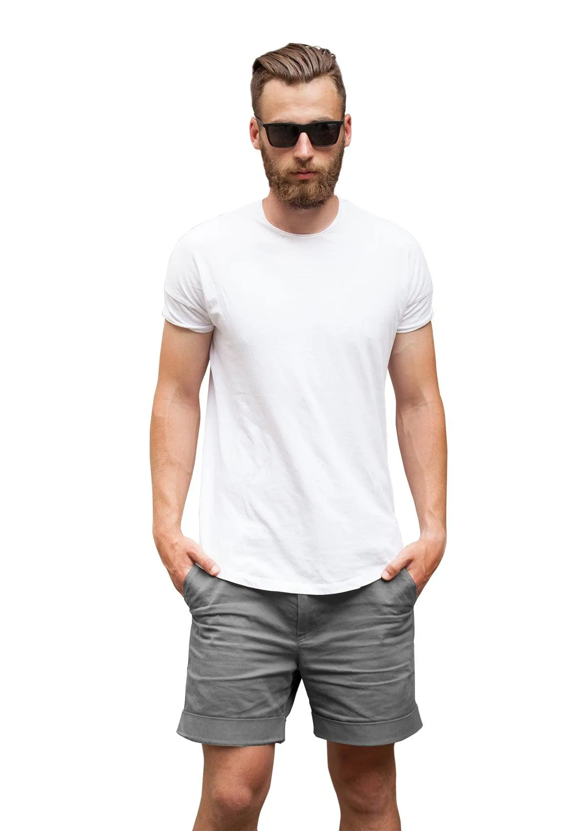 Mens T-Shirts Short Sleeve Crew Neck The Basic 3 Pack